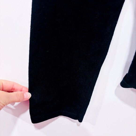 CARDUCCI Black Beaded Button-Front Cardigan | Classic Knit Top | Medium * - Picture 4 of 8